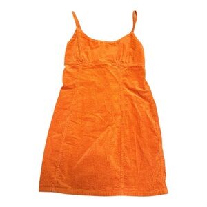 Wild Fable Vibrant Orange Sleeveless Dress